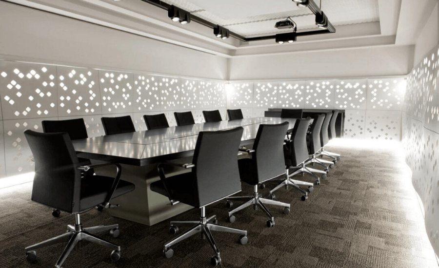 Creative Office Lighting Ideas to Increase Workplace Productivity by Softzone interior design company in Qatar