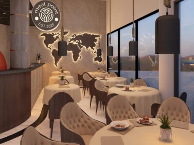 Meet Point Restaurant 5 – Interior Design Project by Softzone Interior Designers in Qatar