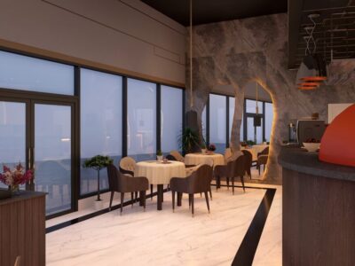 Meet Point Restaurant 4 – Interior Design Project by Softzone Interior Designers in Qatar